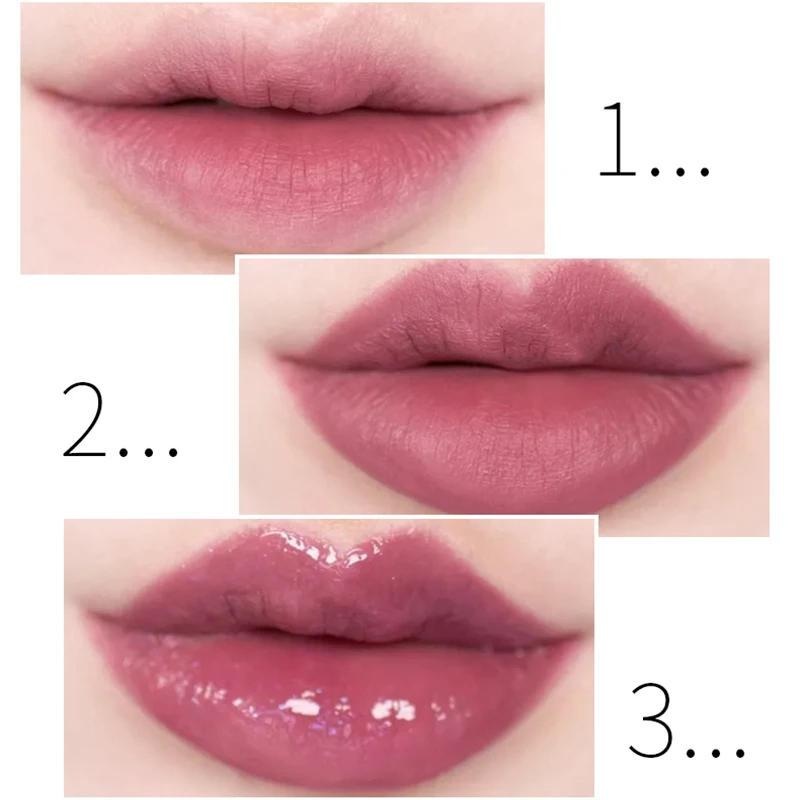 Желейный Цвет Кристалл Увлажняющий блеск для губ стойкий сексуальный прозрачный