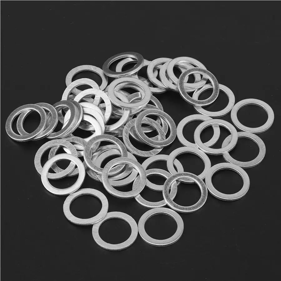 Уплотнительные Прокладки Шайбы для слива масла 50 шт. кольца 995641400 подходят Mazda 323