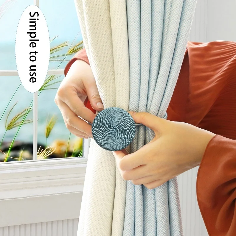 1 шт. сильные магнитные тибэкс занавески для дома декоративная пряжка клипсы