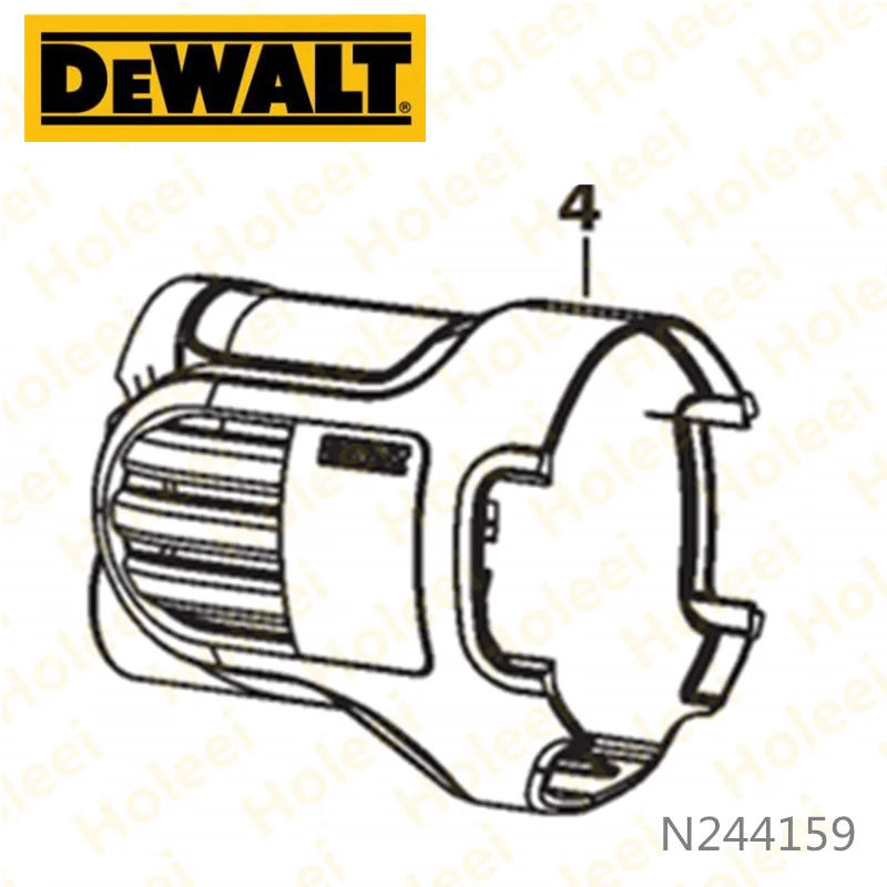 Задняя крышка для DEWALT DWE8200S DWE8211S DWE8201S DWE886S DWE8210S N244159 | Инструменты