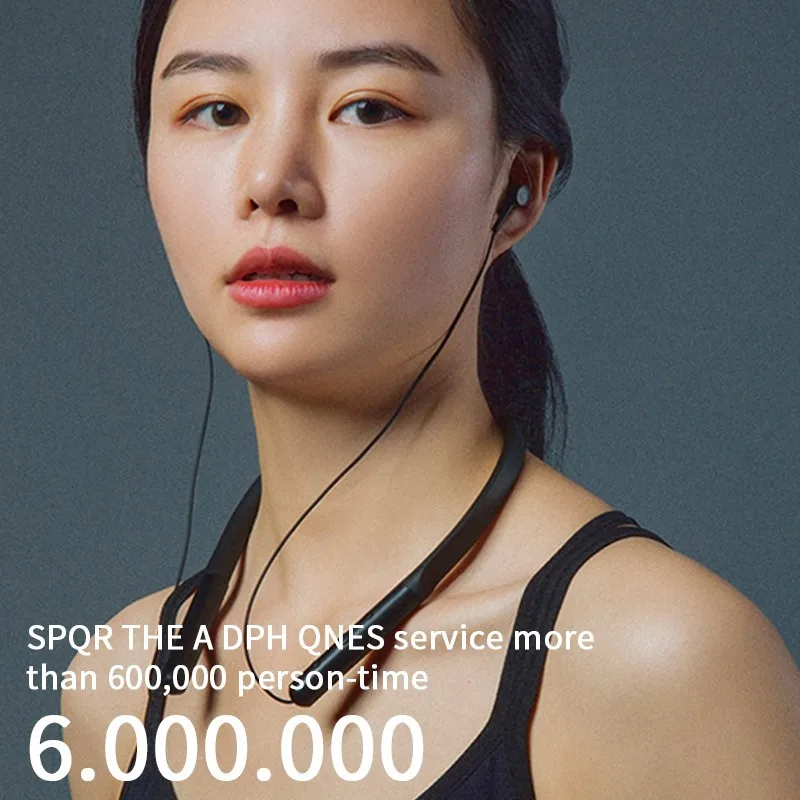 

Magnetic Suction Headphones Stereo Wireless Bluetooth 5 Headset Hanging Neck Sports Running Earphone Fast Charging Case Earbuds