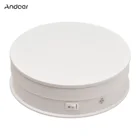 Вращающаяся подставка Andoer для ювелирных изделий, 6 дюймов, с мотором, нагрузка 360  10 кг, USB