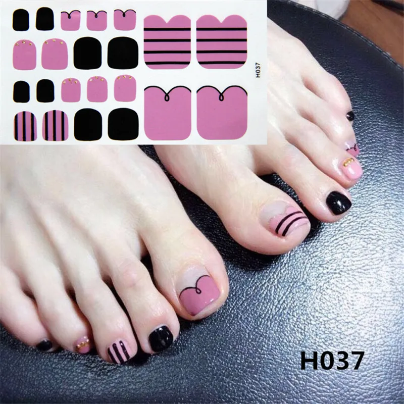 

22sheets Nail Sticker Finger Line Heart Moon Nail Design Waterproof Non-toxic Nail Polish Sticker DIY Nail Art Nail Tips