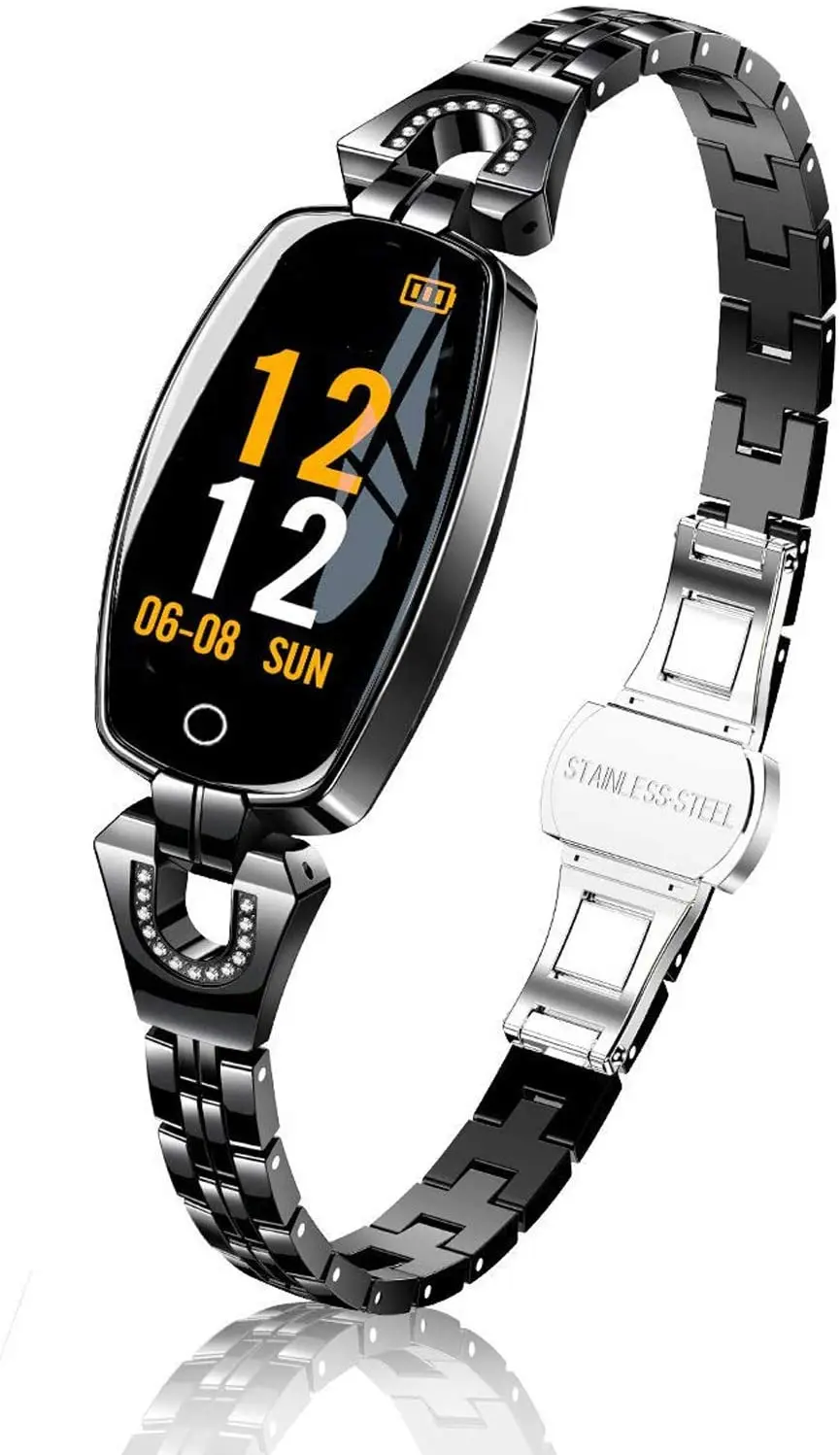 

Для женщин фитнес-трекер Смарт-браслет с сердечным ритмом крови Давление тренировки фитнес-трекер сна монитор фитнес-часы