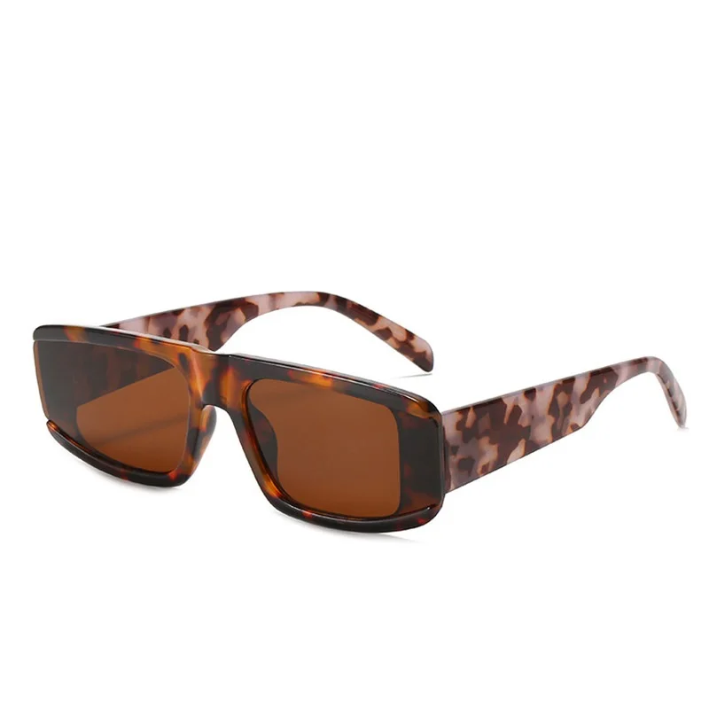 Солнцезащитные очки в стиле ретро для мужчин и женщин небольшие прямоугольные