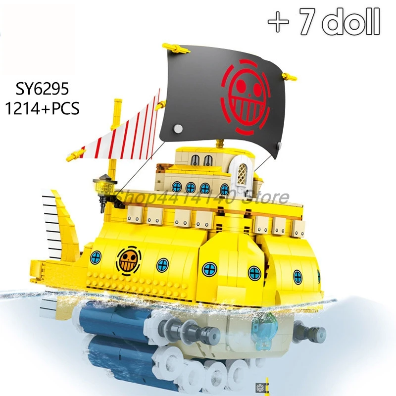 Бесплатная доставка SY6295 цельная серия Полярный дайвинг пиратский корабль