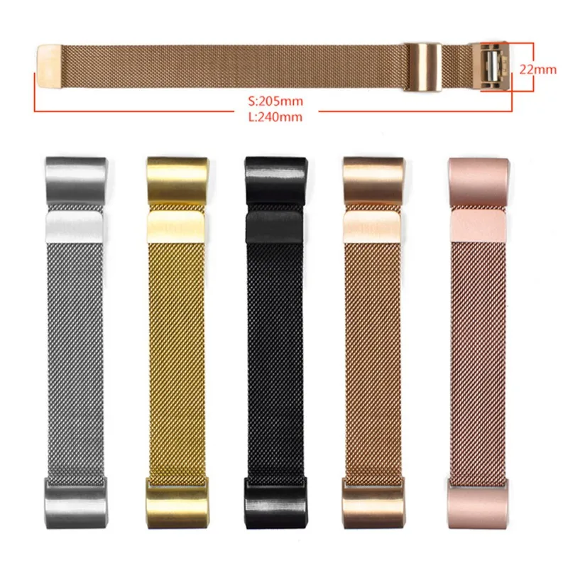 Высококачественный Браслет из нержавеющей стали с магнитной петлей Миланская