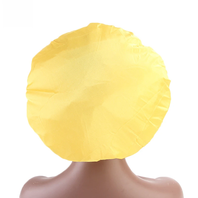 

Fashion New Extra Large Satin Lined Bonnet Women Big Size Beauty Print Satin Silk Bonnet Sleep Night Cap Head Cover Bonnet Hat