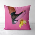 Рождественский льняной чехол для подушки, Роскошный чехол для подушки 45*45, украшения для дома и сада, декоративная туалетная бумага, декоративная подушка