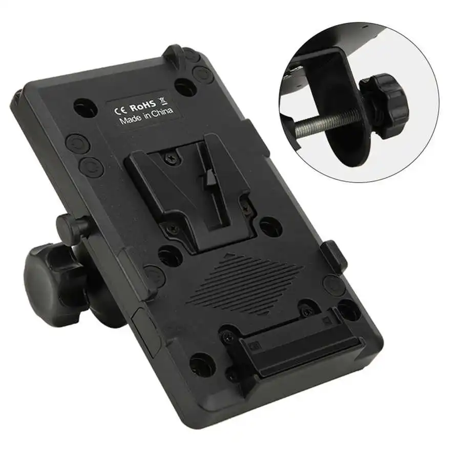 V-mount Battery Power Plate Adapter W/D-tap Clamp for Sony DSLR Video Camera with U Clip Stable Tripod Stand | Электроника