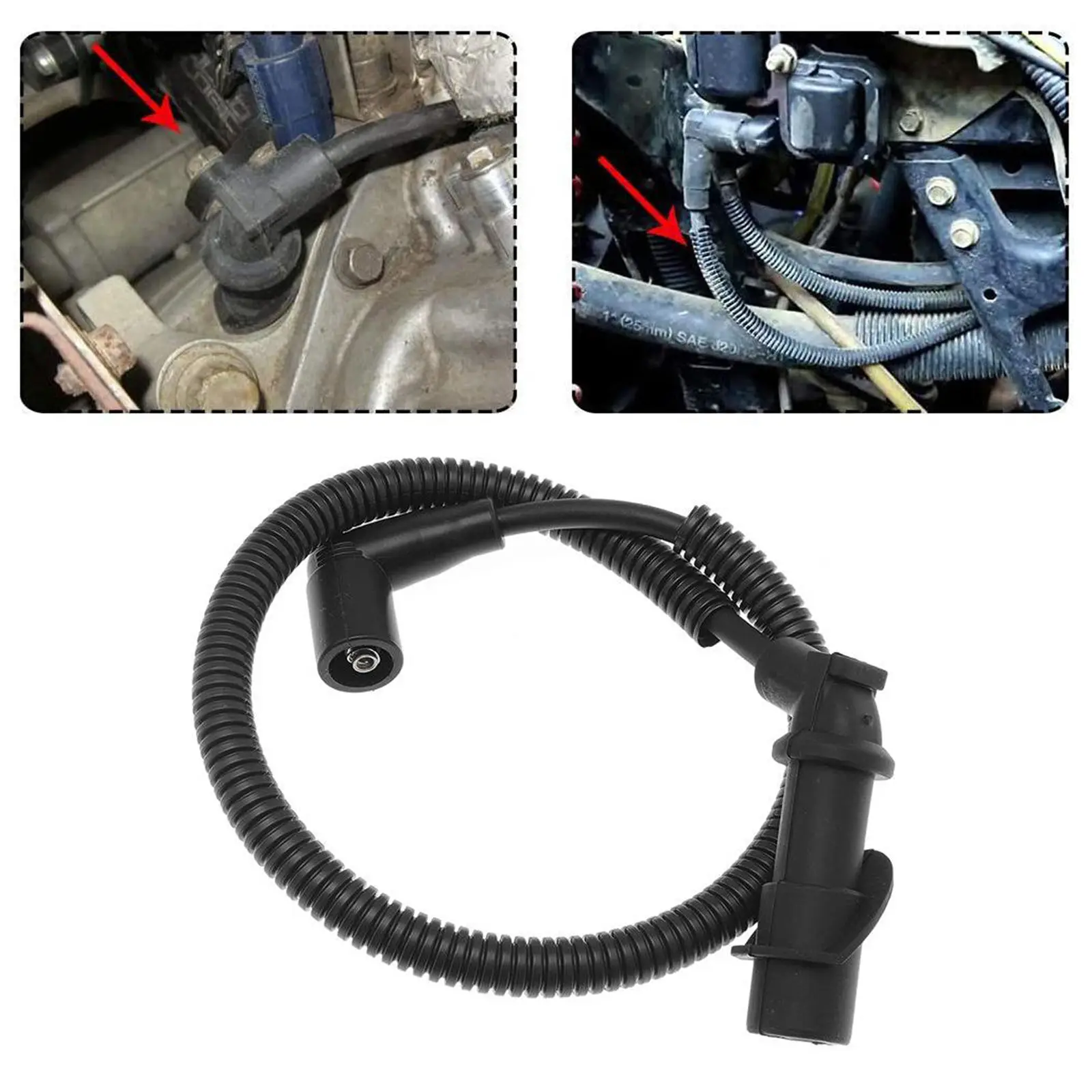 

1 Pair Spark Plug Ignition Coil Wires for Sportsman 800 4012439 High Quality