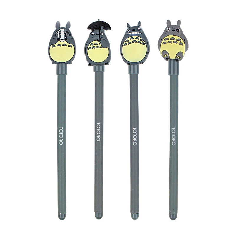 4 шт. Новинка симпатичная гелевая ручка My Neighbor Totoro с чернилами для подписей