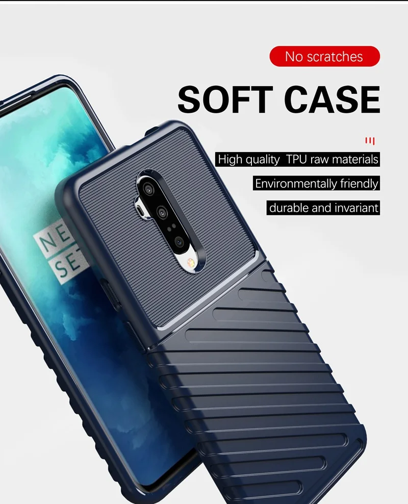 Военный сверхпрочный бронированный чехол для Oneplus 7 Pro Чехол 7T прочный