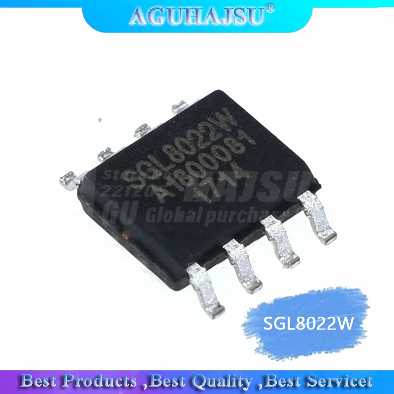 10 шт./лот SGL8022W SGL8022S SGL8022K SOP8 светодиодный сенсорный чип с затемнением новый