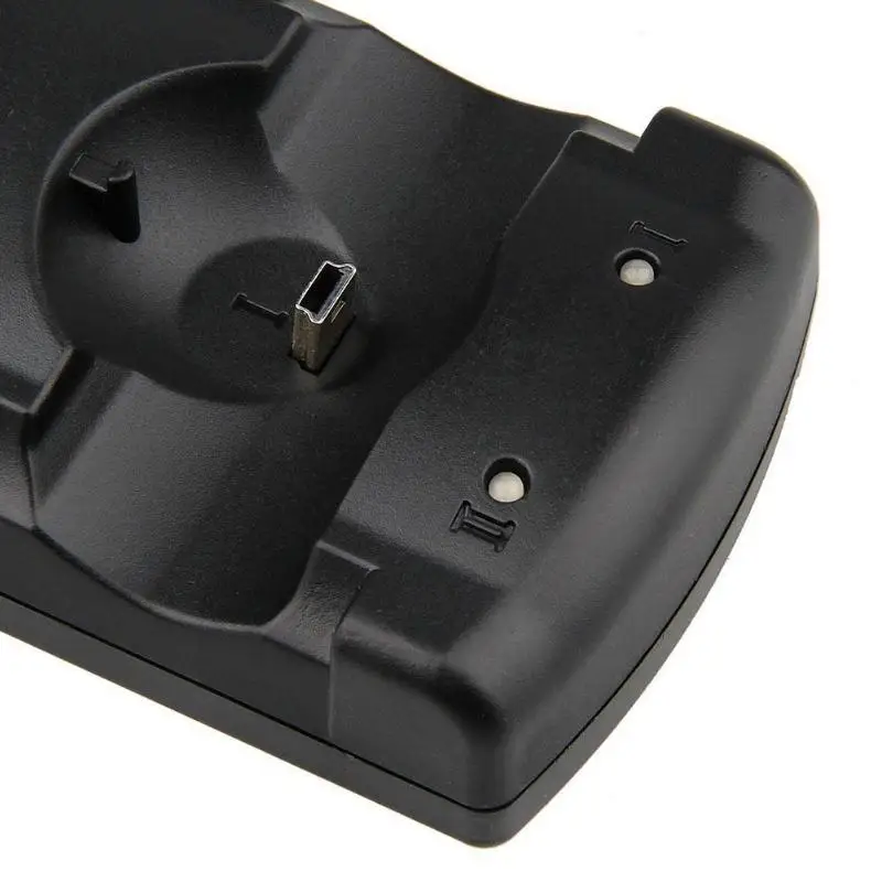 2 в 1 Двойная зарядка USB питание док-станция зарядное устройство игровая подставка держатель крепление для Sony PS3 Move беспроводной контроллер