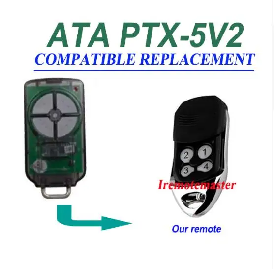 Для ATA PTX5V2 PTX2V2 гаражная дверь Triocode управление PTX 5V2 пульт дистанционного