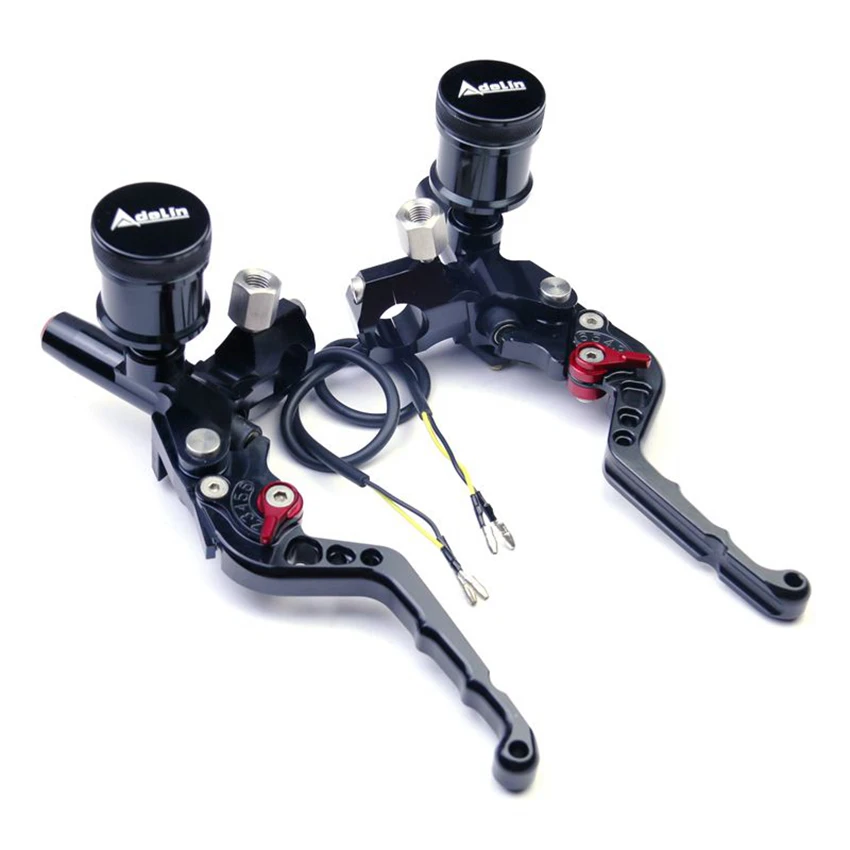 Рычаги сцепления тормозного цилиндра Adelin PX2, 22 мм, для Honda Benelli, Suzuki, Kawasaki, Yamaha, BMW Triumph