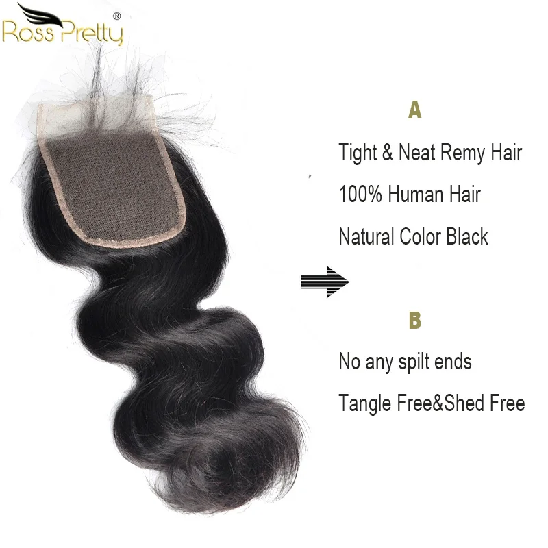 Ross Pretty Remy человеческие волосы предварительно выщипывающиеся натуральные