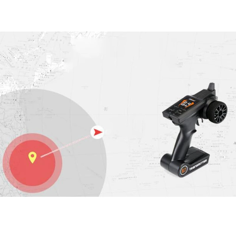 

2.4G Speedboat RC Boat High Speed Remote Control Boat Double Layer Cover Navigation Model for Children Toys