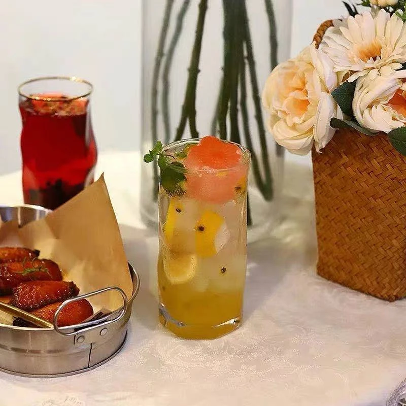 

Glass Cup Style Web Celebrity Nordic Style Simple Home Juice Cup Drink Cup