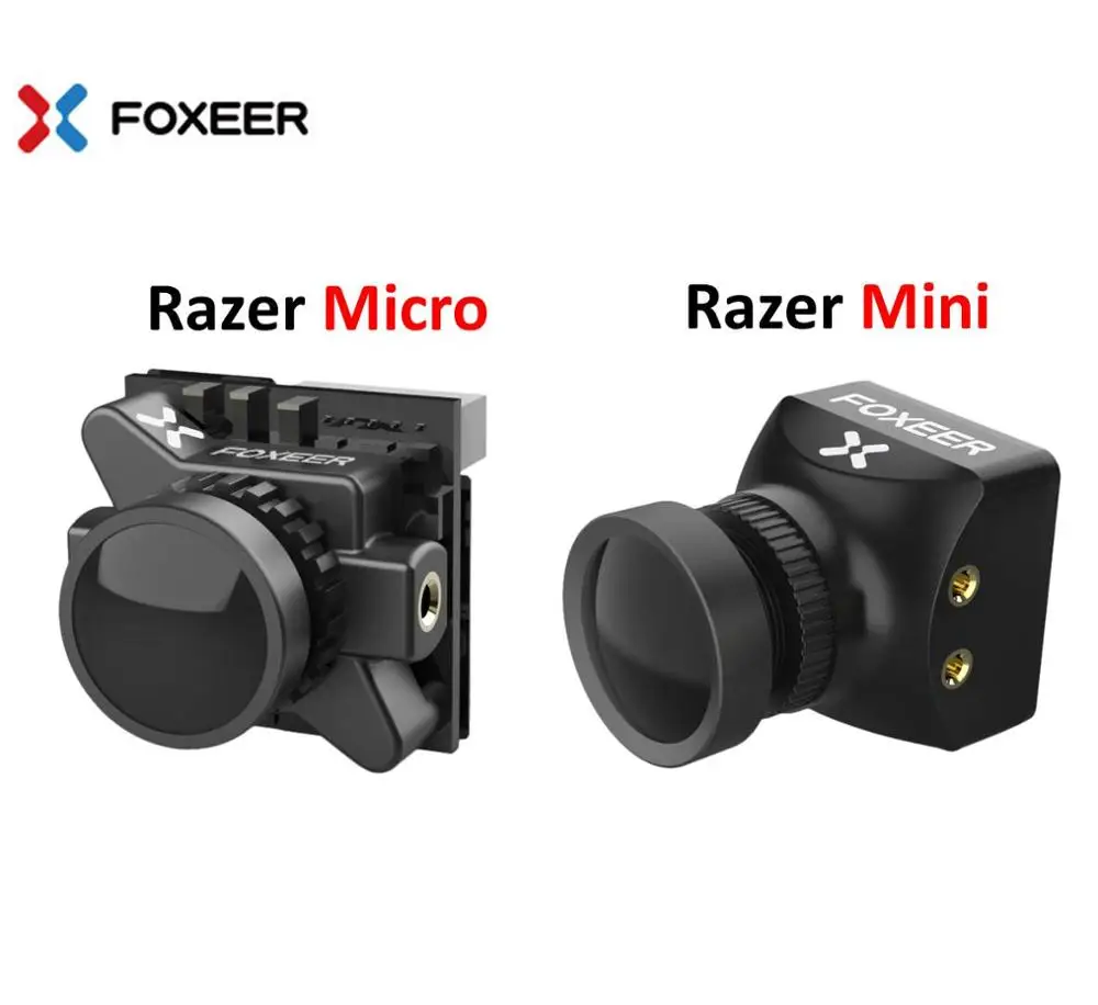 Foxeer Razer Mini Micro HD 5 Мп 2 1 мм M12 1200TVL PAL NTSC 4Ɖ 16Ə FPV камера с OSD 4 25 в естественное