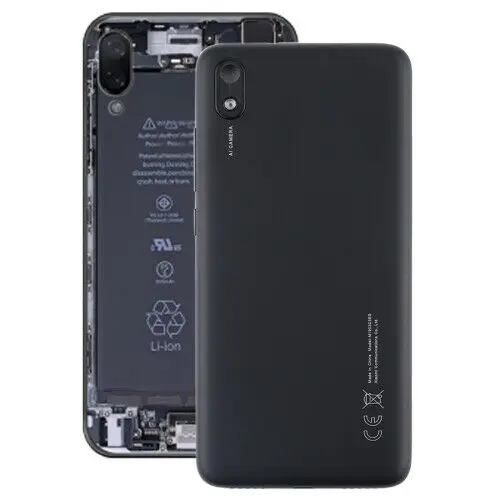 

100% оригинальная крышка батарейного отсека для Xiaomi Redmi 7A задняя крышка стеклянный корпус объектив Redmi 7A задняя крышка