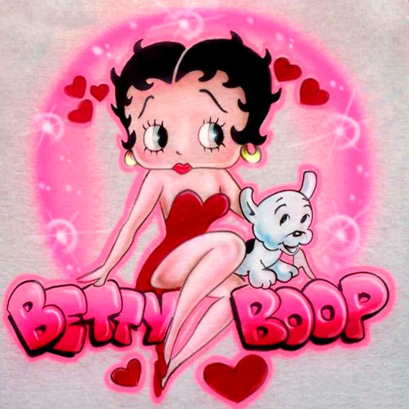 

5D Diy Diamond Painting Cartoon betty boop Kits Pictures Cross Stitch full Square Round Diamond Embroidery for Decor