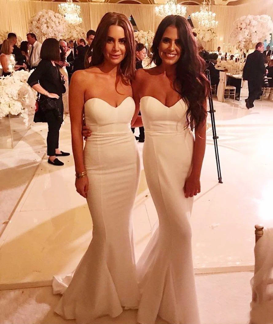 Платье русалки вечерние платья без рукавов подружек невесты свадебные на заказ