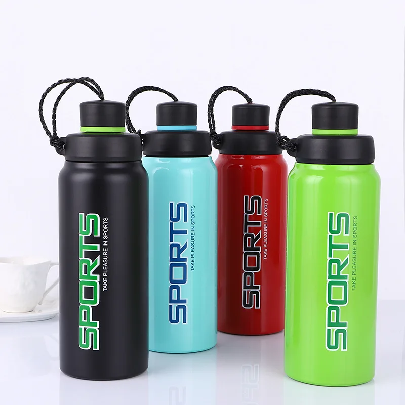 Портативная Дорожная Спортивная Изолированная бутылка для воды вакуумный