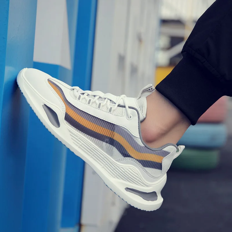 

Breathable Sneakers Platform Shoes for Men Casual Fashion Shoes Men Sneakers White Sports Shoes Spring Autumn Sneakers Trend New