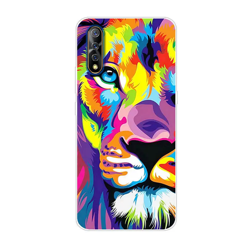 Чехол для VIVO S1 силиконовый чехол на заднюю панель телефона Крышка для VIVO S1 S 1 VIVOS1 V1907 ТПУ мягкий чехол