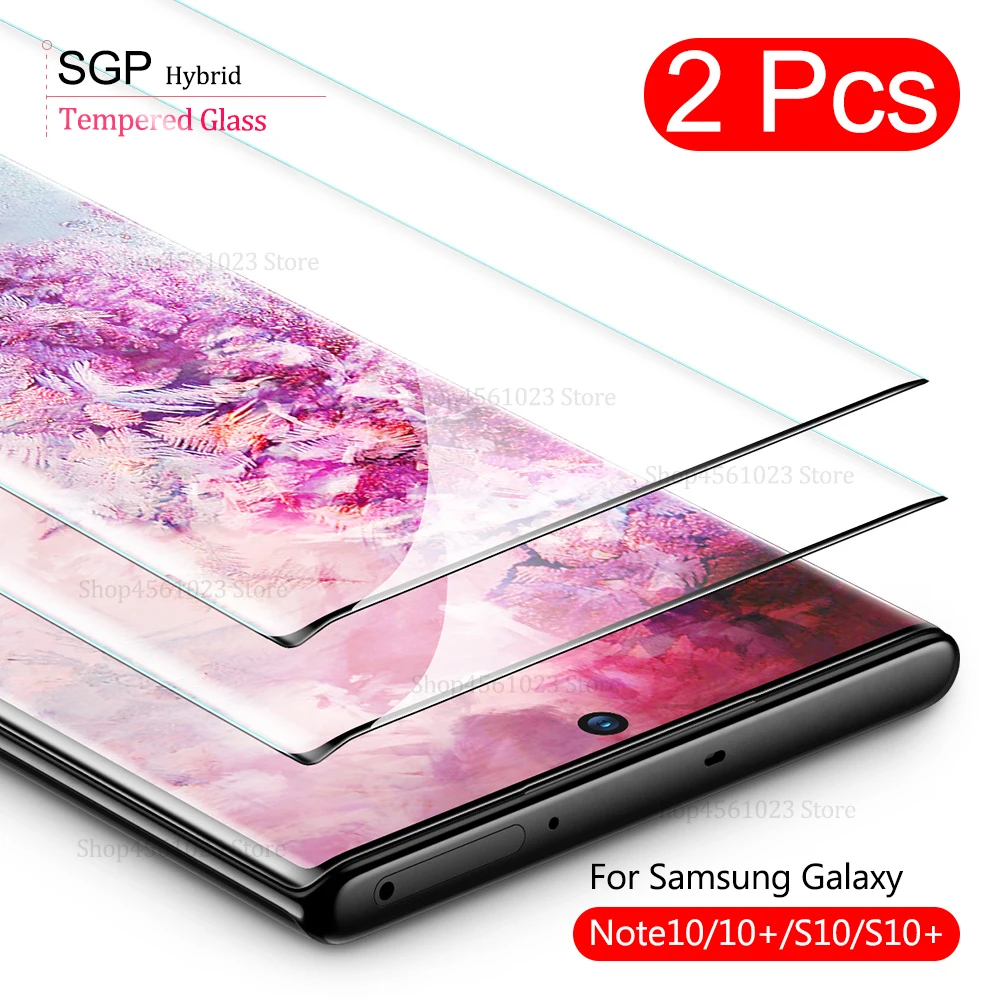 

2 шт Note 10 Plus закаленное стекло для samsung Galaxy Note10 Note 10plus S10 S 10 Plus e 5G 10 + Защитное стекло для экрана