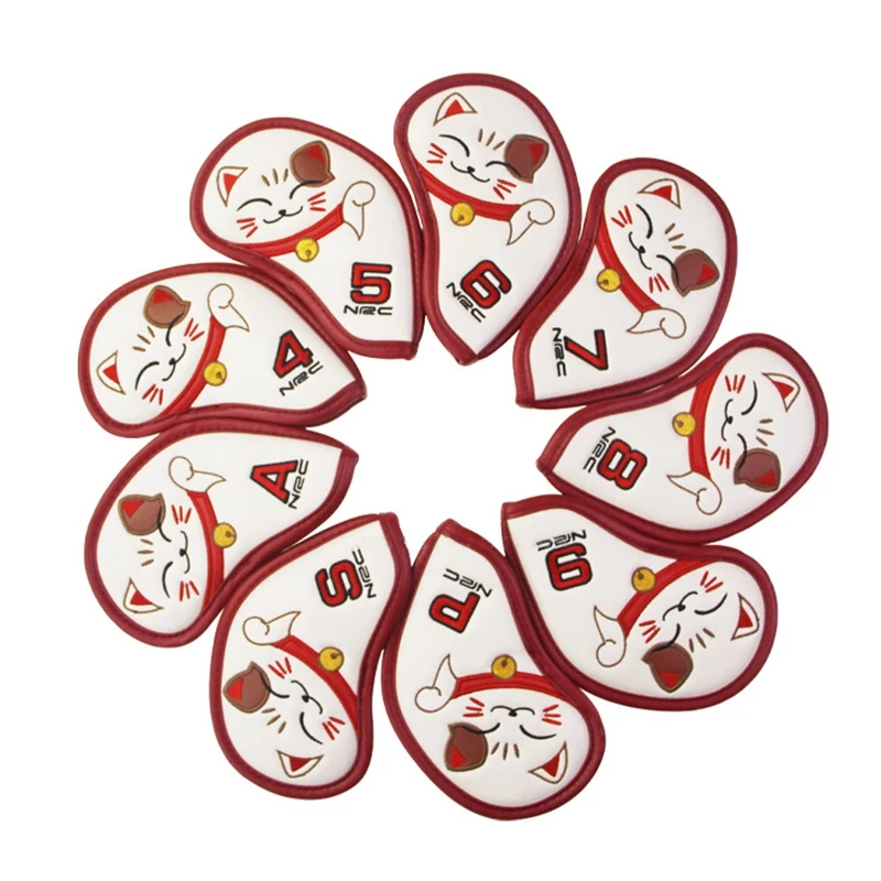 

Чехлы для головы для гольфа, железные Чехлы для головы для гольфа, набор железных чехлов для головы для людей, которые любят игры в гольф, луч...