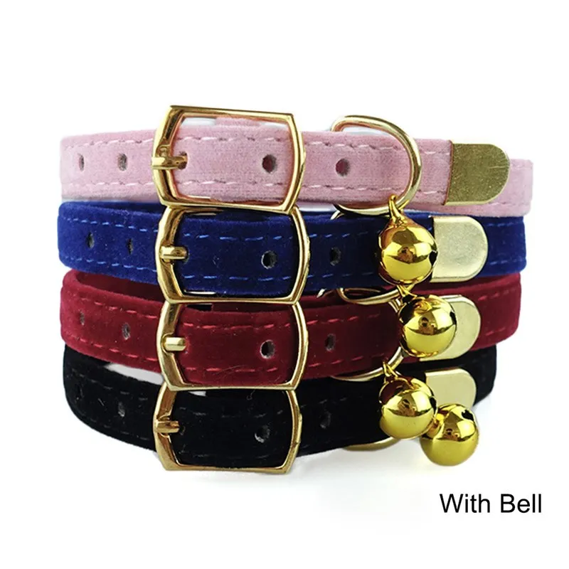 

Cat Collar Comfort Chihuahua Products Kittens Bell Solid Puppy Dog Safety