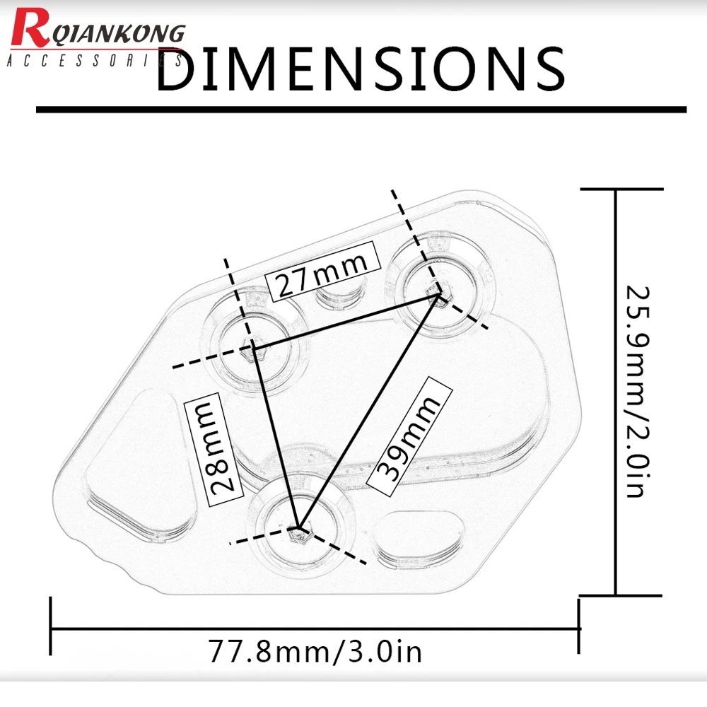 Подножка для мотоцикла подножка ног BMW F800R F 800 R f800r 2009 2010 2011 2012 2013 2014 2015 | Автомобили