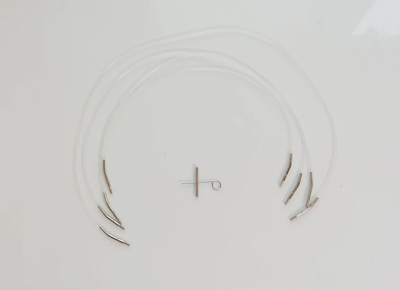 1 комплект съемные цвета оксид алюминия кольцевая игла шерстяная пряжа высшего