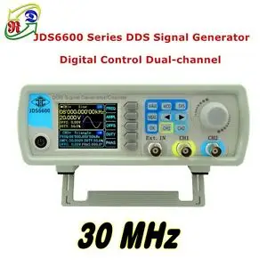 2.4 TFT LCD JDS6600 30MHz 2CH Arbitrary Waveform Signal Generator Pulse Signal