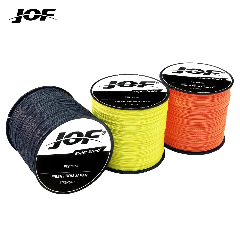 

JOF Fishing Line 300M 8 Strands Braided PE Line Fishing Tackle 20 30 40 50 60LB 80LB 100LB Japan Monofilament Carp Fishing