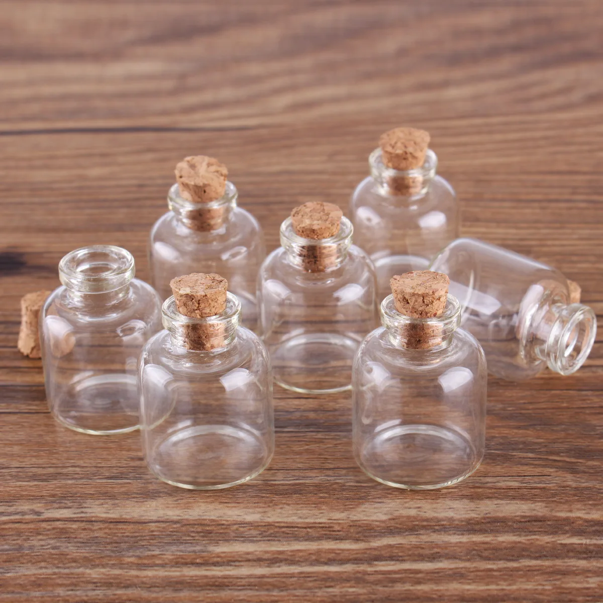 10 шт. стеклянные бутылки с пробкой 4 мл 22 х28х7 мм