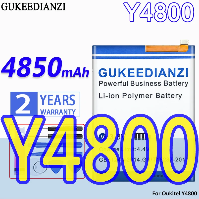 

Аккумулятор большой емкости GUKEEDIANZI Y4800 4850mAh для Oukitel Y4800 Bateria