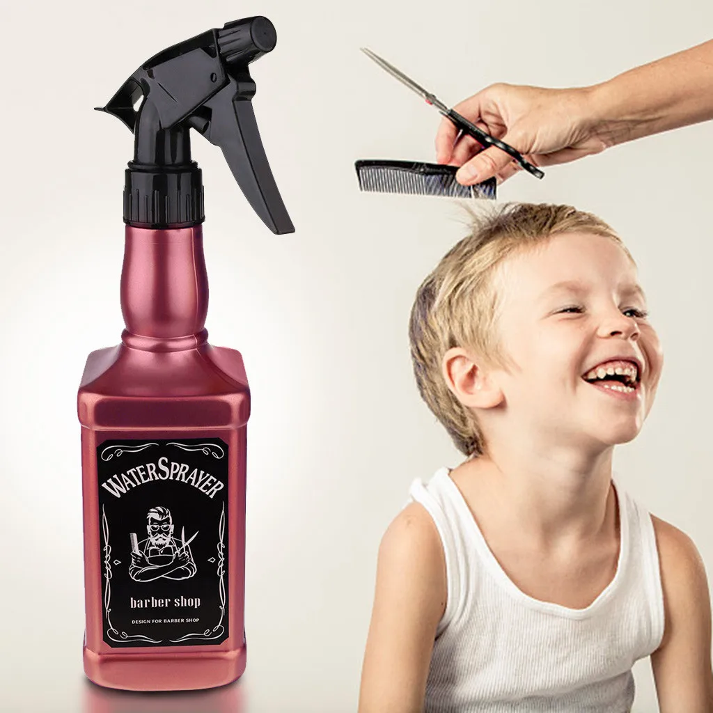 500 мл многоразовая тонкая распылительная бутылка для волос распылитель салона