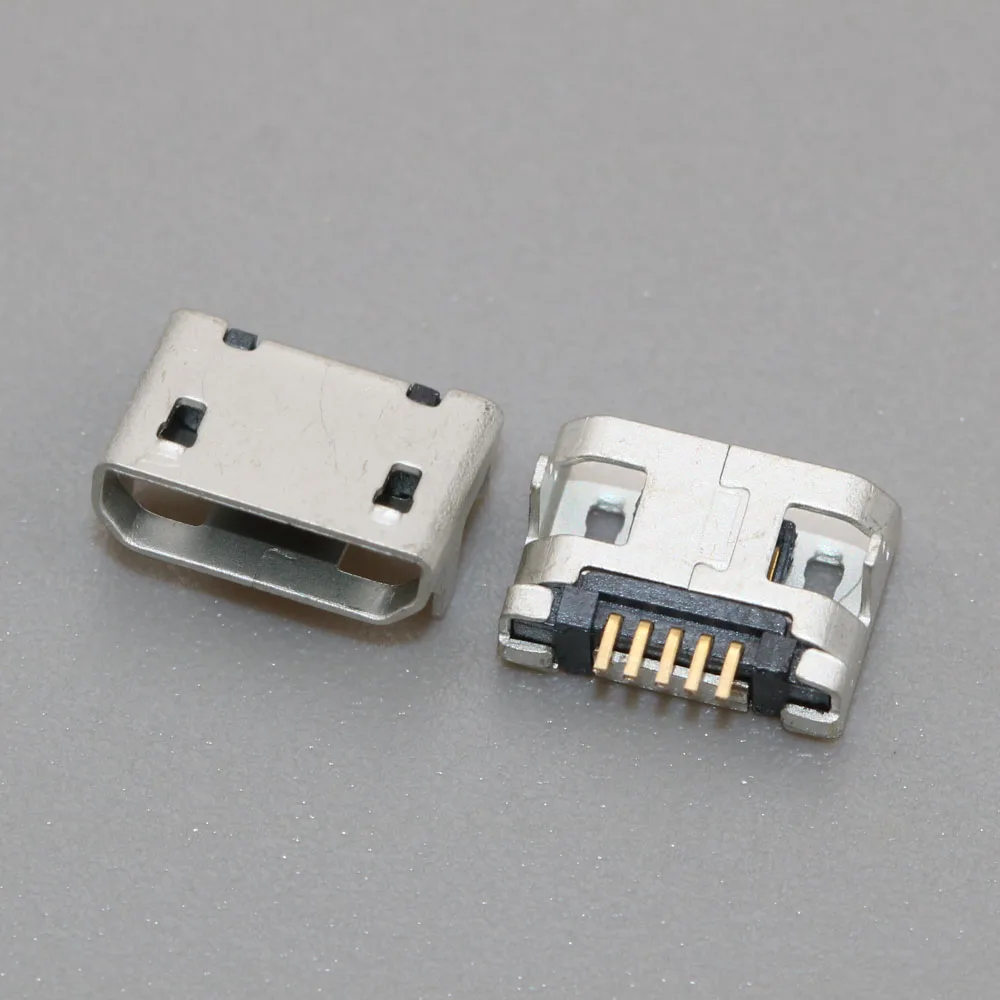 ChengHaoRan 2 шт. Micro USB 5p разъем зарядного устройства для Nokia Lumia 610 N610 Lenovo A10-70 A370E A3000 A3000H
