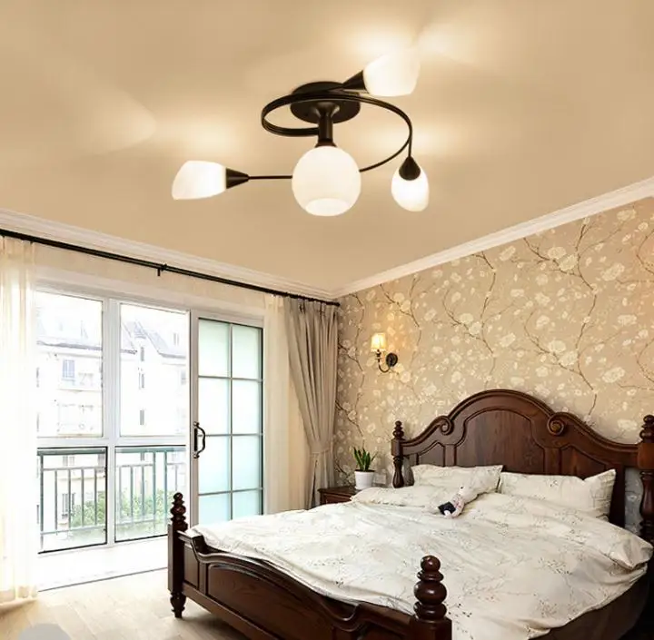 Американская лампа для столовой скандинавский Железный арт креативная Люстра