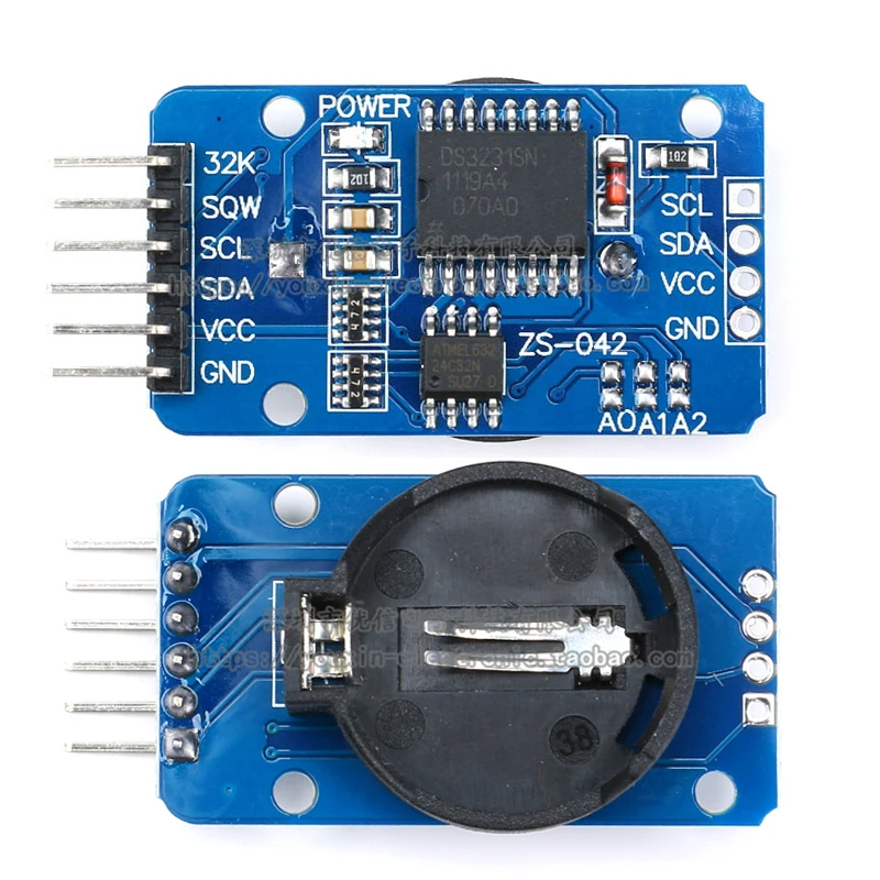 Модуль памяти DS3231 AT24C32 IIC i2C Precision RTC в режиме реального времени DS3231SN для модуля Arduino