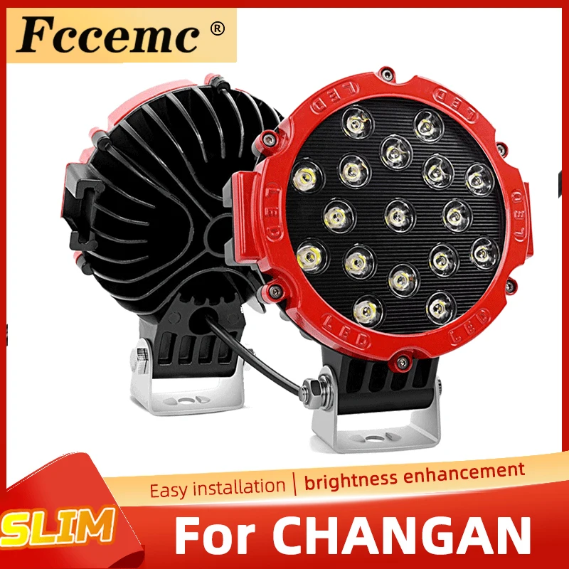

Surface Offroad Focos For Car Niva Motorcycle Running Magnetic Additional Flush Trucks Flashlight Automotive Slim For CHANGAN