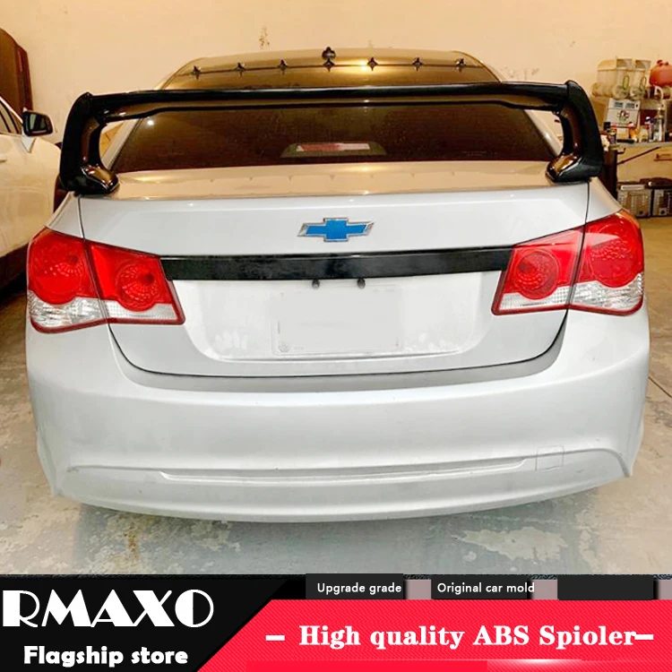 Для Chevrolet спойлер Cruze FD2 2009 2013 Высокое качество ABS Материал автомобильное заднее