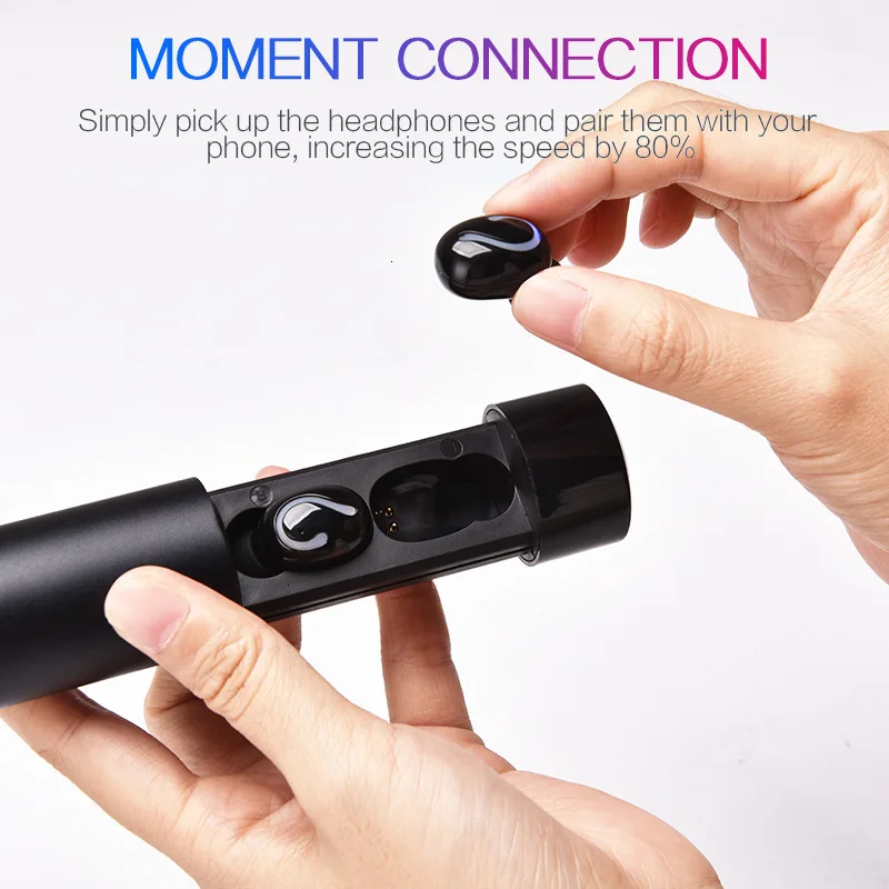 AKEY Q67 TWS беспроводные наушники 3D стерео мини Bluetooth 5 0 с двойным микрофоном