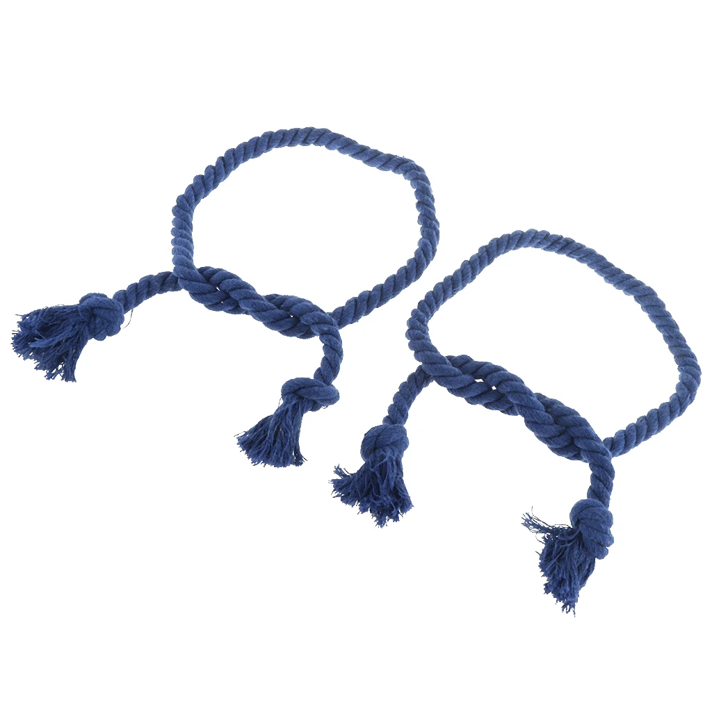 Hand Weave Rope Tiebacks Holdbacks For Curtains Voile Nets Drapes Total Length - 86cm (2pcs Pack) | Дом и сад