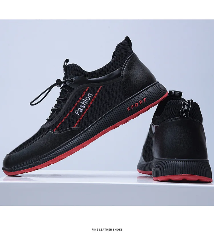 Mhysa 2019 spring fashion men's casual shoes breathable and comfortable new lace-up flat wear-resistant non-slip L482 | Обувь