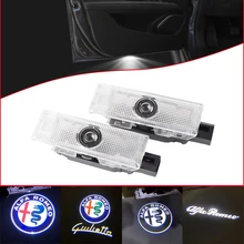 2 шт. для Alfa Romeo Giulietta Mito Stelvio Brera 156 159 Giulia декор двери автомобиля